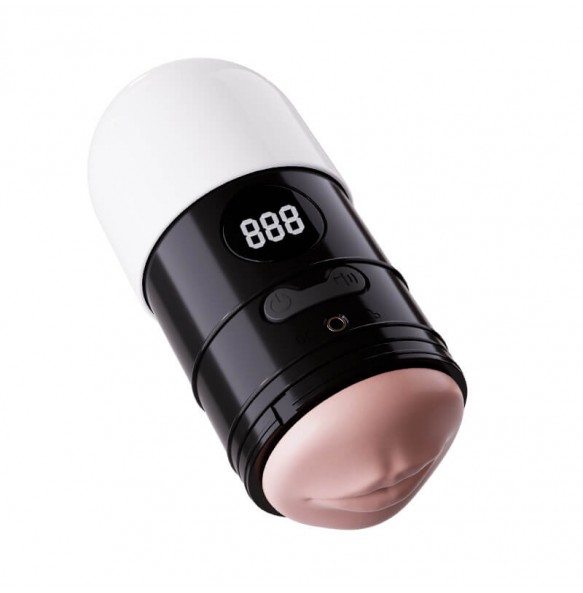 MizzZee - Dual-Channel Masturbator (Chargeable - White)